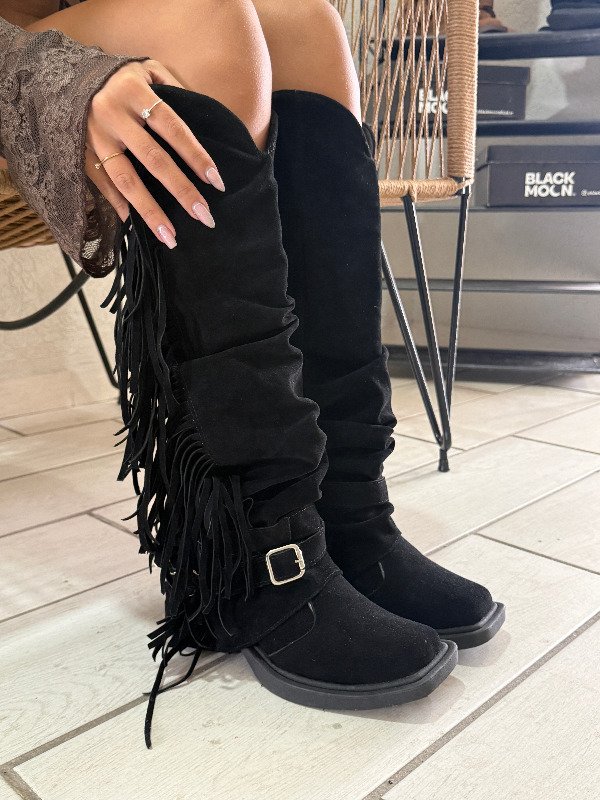 Producto - Caro Gamuza Negro
