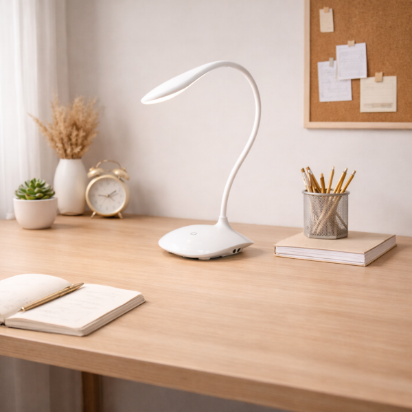 Producto - Lampara Velador Mesa Led Recargable Escritorio 3 Intensidad
