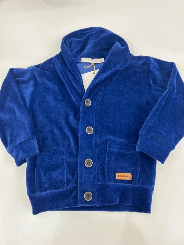 Producto - Campera plush azul