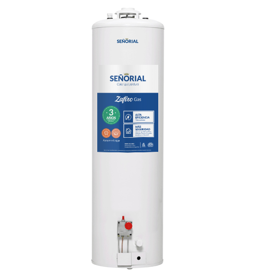 Producto - Termotanque a Gas 120lts para apoyar Señorial Zafiro TSZ-120