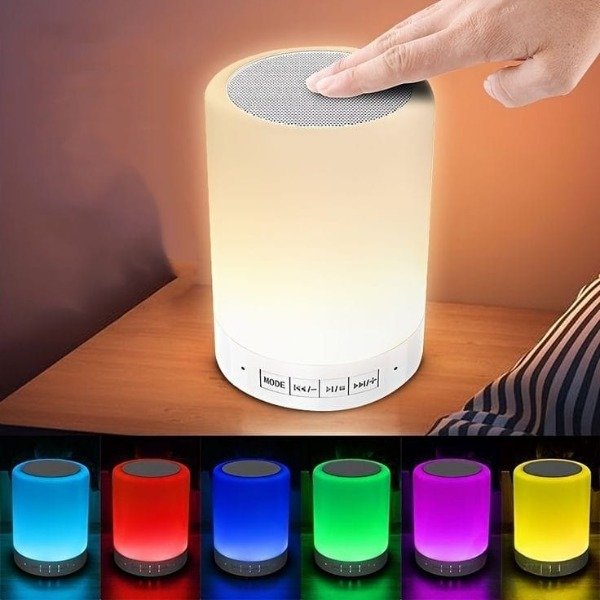 Producto - Parlante con lampara cambia de color