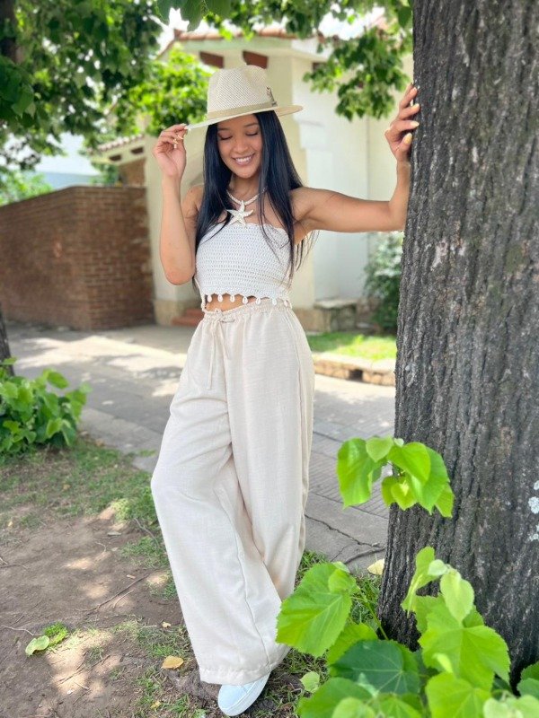 Producto - PALAZO CHAMBRAY