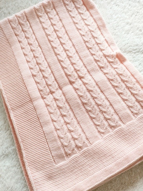 Producto - Tejida de hilo verano Rosa bebé