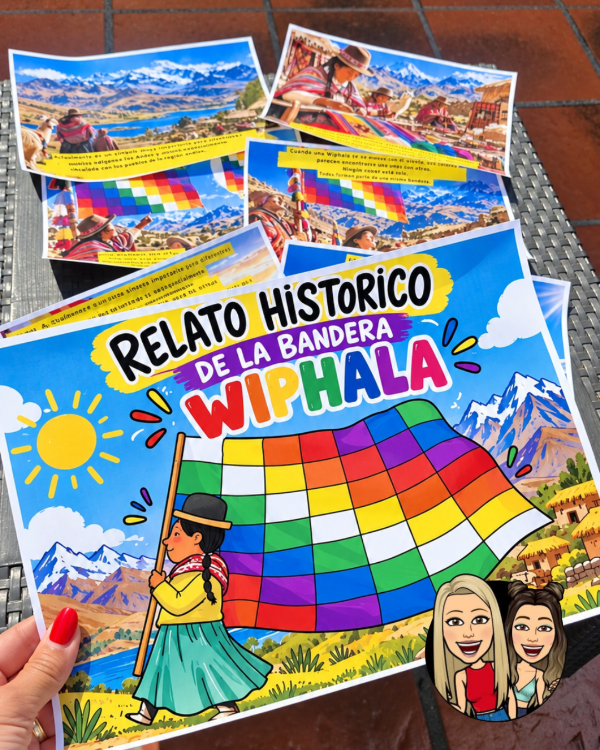 Producto - RELATO HISTÓRICO DE LA BANDERA WIPHALA