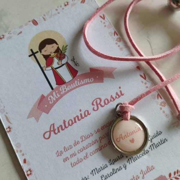 Producto - Pack Estampa con Pulsera Tiento Personalizado con Nombre