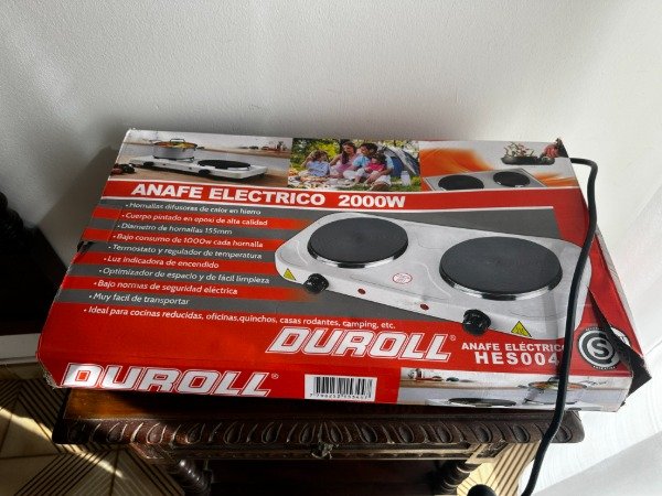 Producto - ANAFE ELECTRICO 2 HORNALLAS #13008 - 1