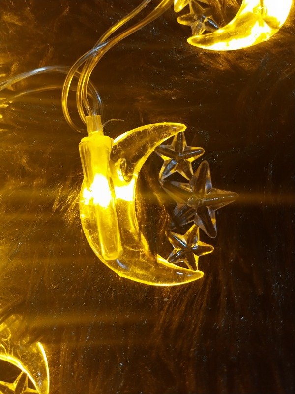 Producto - Luces cálidas luna y estrellas