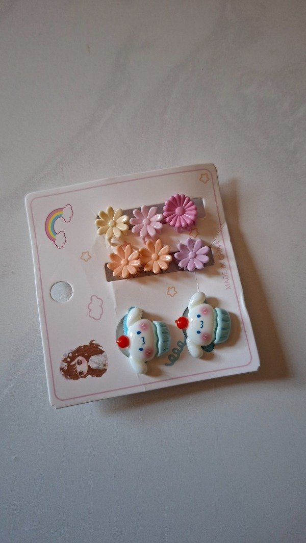 Producto - Blister Mini hebillita y par de colitas