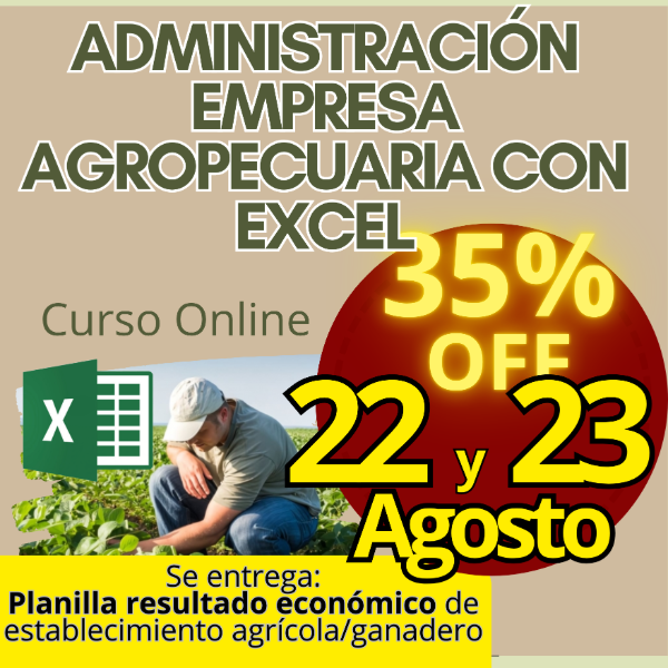 Producto - Curso Online Administración de la  Empresa Agropecuaria