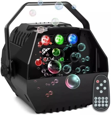 Producto - MAQUINA DE BURBUJAS LED RGB OM