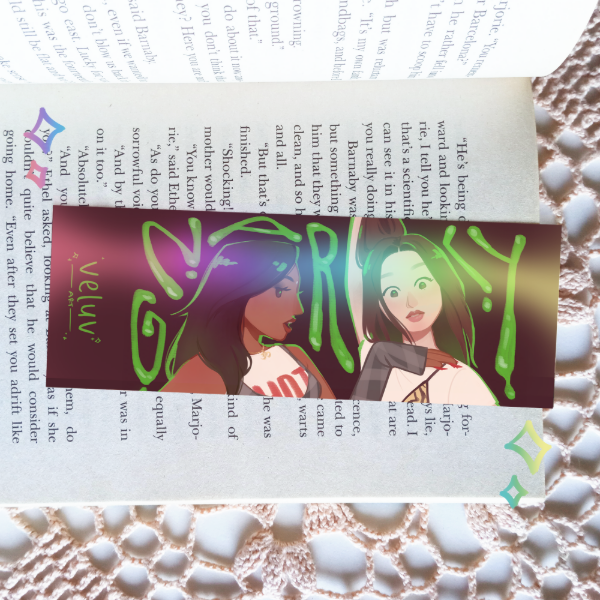 Producto - gnarly - señalador holográfico