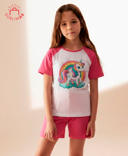 Producto - Pijama de verano unicornio