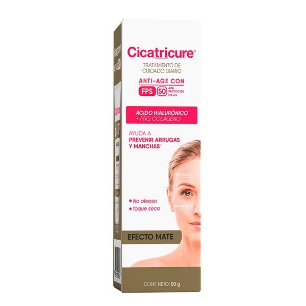 Producto - CICATRICURE  ANTI-AGE FPS 50