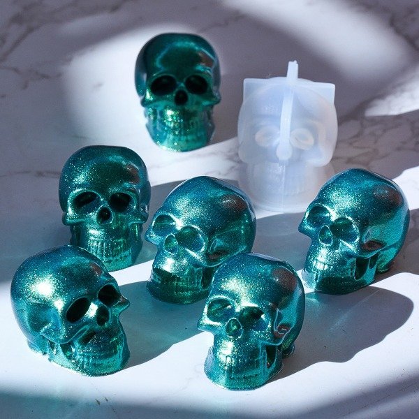 Producto - Molde de silicona calavera mediana