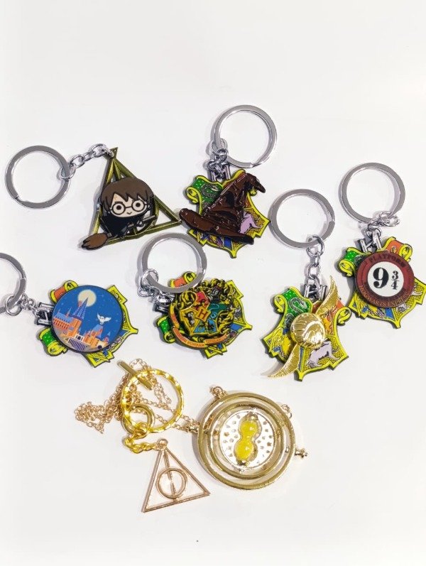 Producto - Llaveros Spinner Harry Potter y Giratiempo - Ingrese para elegir