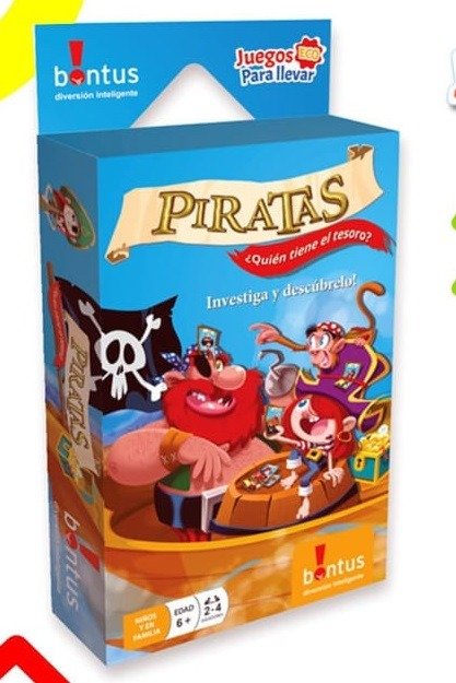 Producto - PIRATAS, Quien tiene el tesoro. Juegos para llevar