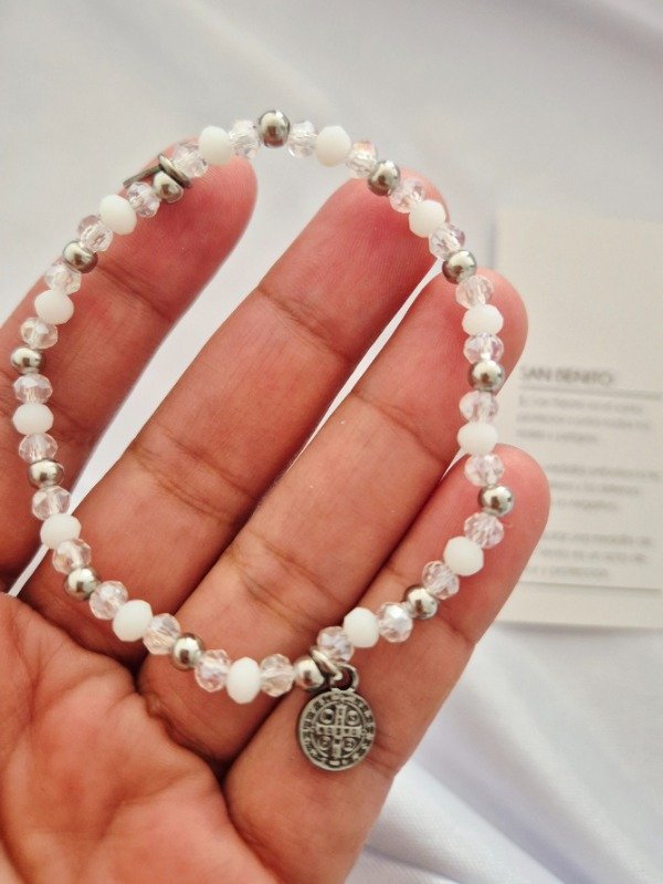 Producto - Pulsera Acero Melanie (Tiza)