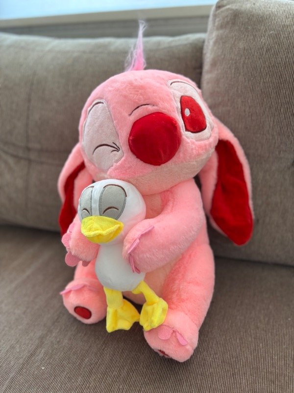Producto - Peluche Stitch gigante con manta 1 plaza