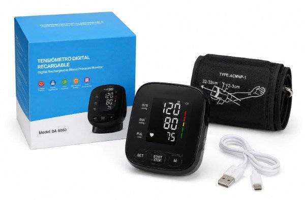 Producto - TENSIOMETRO RECARGABLE C/PANTALLA