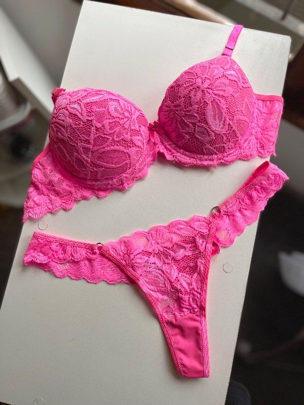 Producto - Conjunto argollitas pink