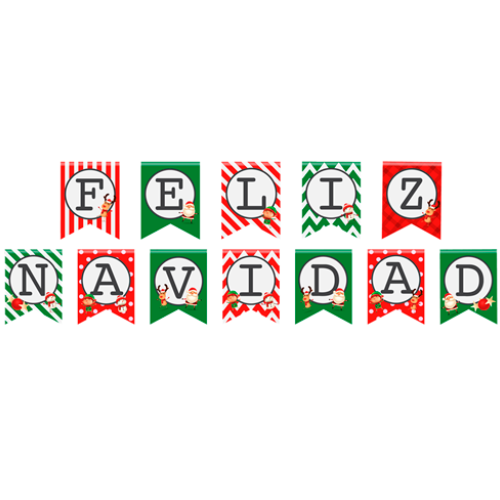 Producto - Banderin Feliz Navidad