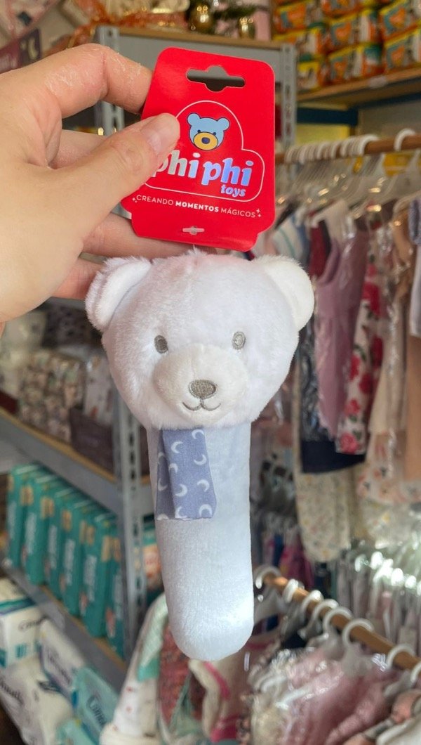 Producto - Peluche sonajero barral osito