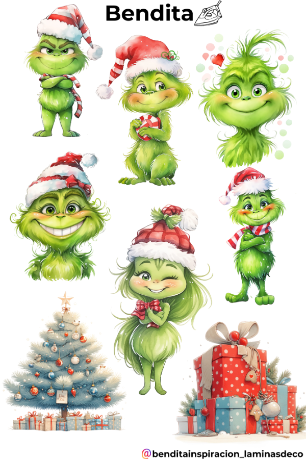 Producto - Bendita UV 002 Grinch