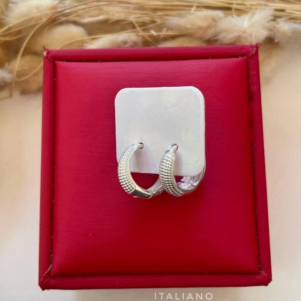 Producto - Aro italiano glam en punto huggies