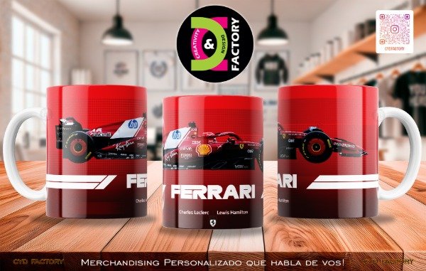 Producto - Taza - Racing - Formula 1 - TZ-RT-BL-11OZ-55-RSC-F1