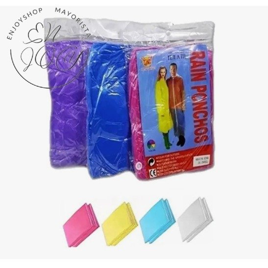 Producto - Pilotin Capa Lluvia Descartable Adulto Talle Unico