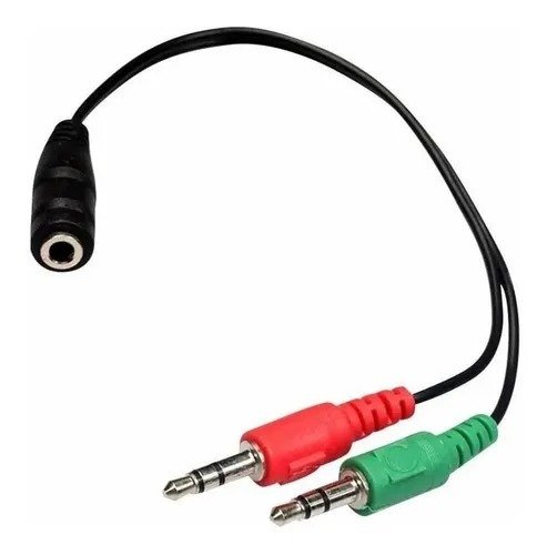 Producto - Cable Adaptador 1 Hembras A 2 Macho Jack  Pc