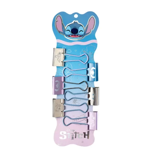 Producto - Binder Clips x6 "Stitch" - Mooving