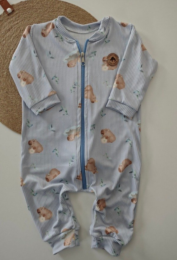 Producto - Enterito: CAPIBARAS - Celeste