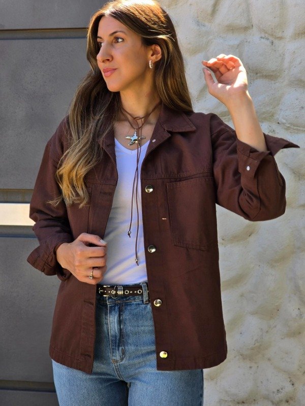 Producto - Camisaco choco AMELIÉ