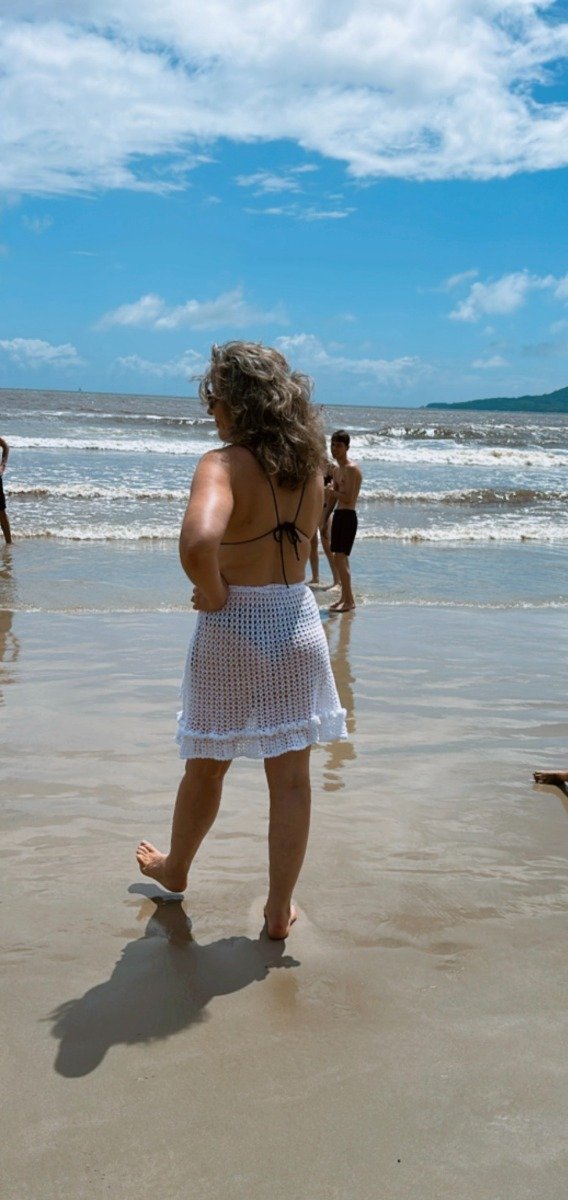 Producto - Pollera: Pé na areia. - 1