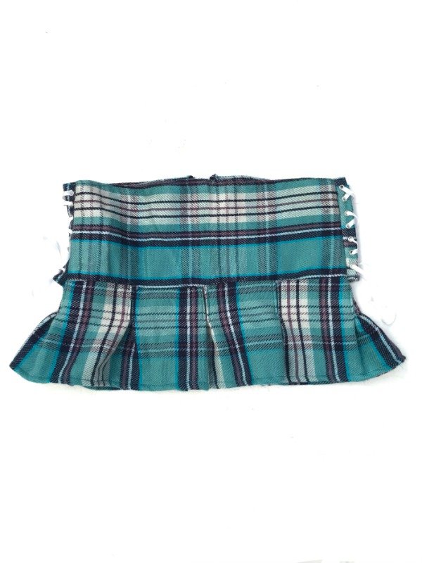 Producto - Tartan skirt turquesa