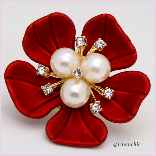 Producto - Cubrebotón Five Petal Flower
