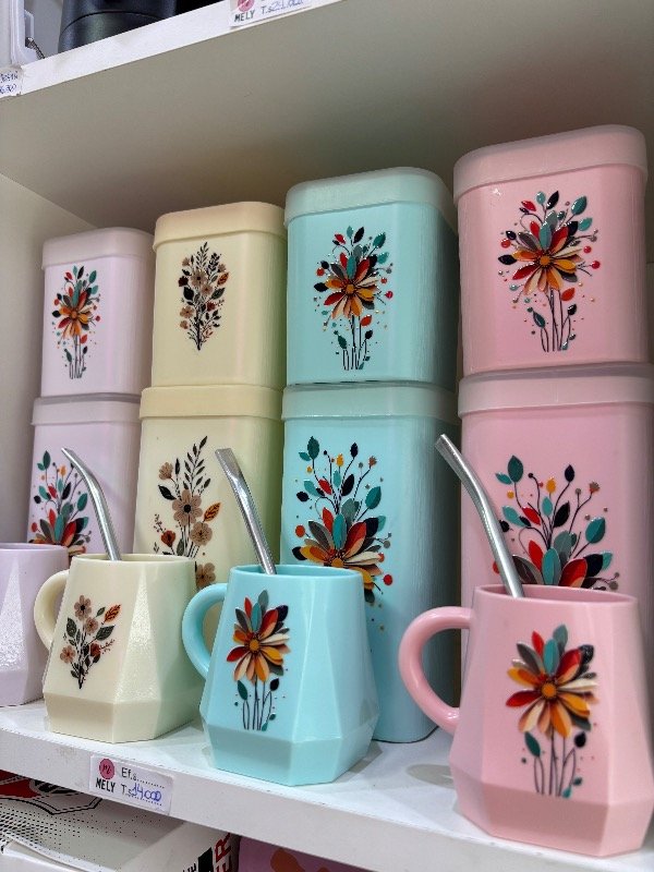 Producto - Set matero Flores