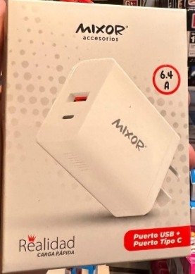 Producto - Cargador cabezal 65 w mixor