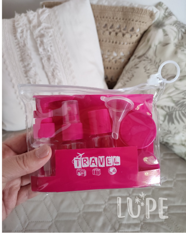 Producto - Kit de botellas de viaje x6