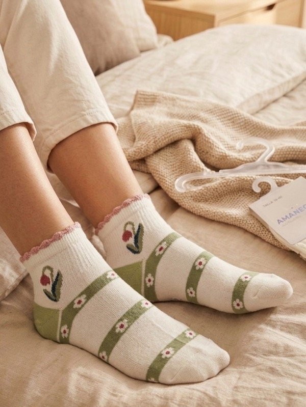 Producto - Soquetes Coquette Verde