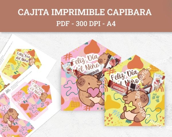 Producto - Cajita sobre Capibara