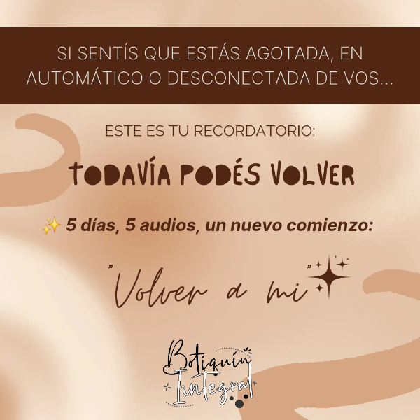 Producto - Vivencia  Online 5 dias