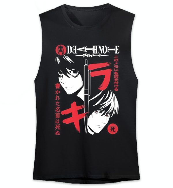 Producto - Musculosa Sudadera Death note Anime