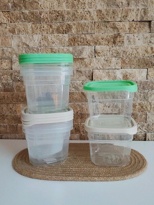 Producto - Set de 4 tuppers chico 530ml
