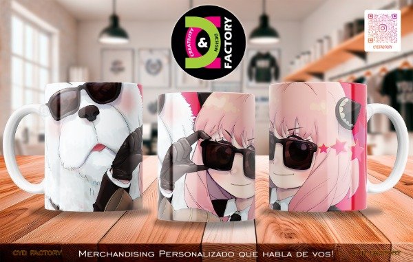 Producto - Taza - Anime - Spy x Family - TZ-RT-BL-11OZ-40-ANM-SXF