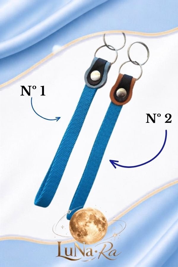 Producto - Llavero / Porta llave COLORES LISOS (22,5cm) - 3