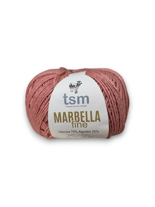 Producto - HILADO MARBELLA 8/3 FINE X 100 GRS - 10 ROSA VIEJO