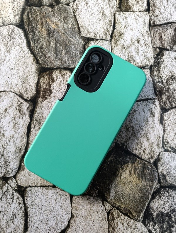 Producto - Funda alto impacto Samsung A14 verde agua