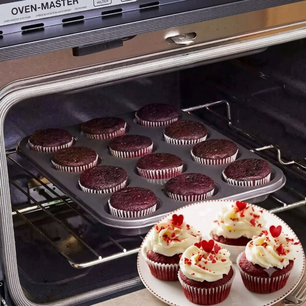Producto - MOLDE PARA 12 MUFFIN CUPCAKE CON TEFLON - 2